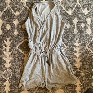 Size small cross chest athletic romper